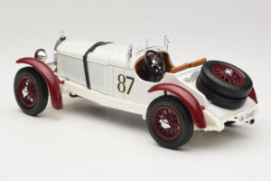 Mercedes SSKL #87 R. Caracciola Vit 1931 Bburago 1:18 3002-P1 Metall — bild 5 av 6