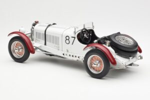 Mercedes SSKL R. Caracciola / W. Sebastian Mille Miglia Winner 1931 CMC 1:18 M-055 Metall — bild 5 av 6
