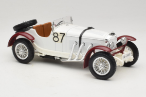 Mercedes SSKL #87 R. Caracciola Mille Miglia 1931 Bburago 1:18 3202 Metall — bild 4 av 6