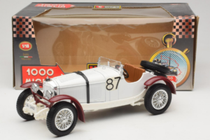 Mercedes SSKL #87 R. Caracciola Mille Miglia 1931 Bburago 1:18 3202 Metall — bild 6 av 6