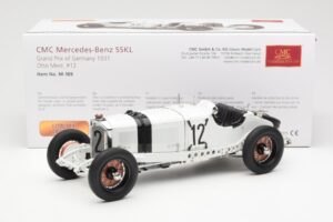 Mercedes SSKL #12 O. Merz German GP 1931 CMC 1:18 M-189 Metall — bild 6 av 6