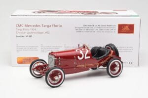 Mercedes #32 C. Lautenschlager / Traub Targa Florio 2nd Place 1924 CMC 1:18 M-187 Metall — bild 6 av 6