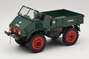 Mercedes Unimog 401 Grön Schuco 1:18 135 Metall — bild 2 av 8