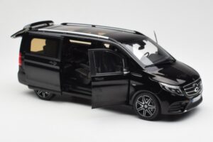 Mercedes V-Class W447 AMG Line Svart Norev 1:18 183860 Metall — bild 2 av 6