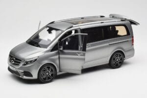 Mercedes V-Class W447 AMG Line Grå Metallic Norev 1:18 183488 Metall — bild 2 av 9