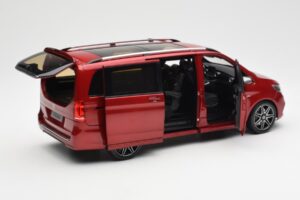 Mercedes V-Class W447 Designo Hyacinth Röd Metallic Norev 1:18 B66004166 Metall — bild 2 av 7