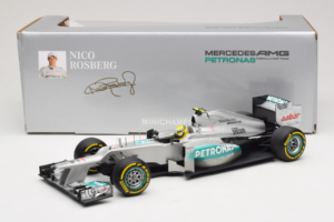 Mercedes W03 #8 N. Rosberg Mercedes AMG Petronas 2012 Minichamps 1:18 110120008 Metall — bild 7 av 7