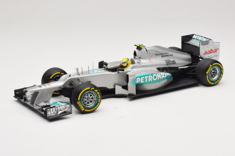 Mercedes W03 #8 N. Rosberg Mercedes AMG Petronas 2012 Minichamps 1:18 110120008 Metall