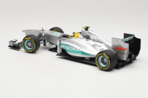 Mercedes W03 #8 N. Rosberg Mercedes AMG Petronas Showcar 2012 Minichamps 1:18 110120078 Metall — bild 5 av 7