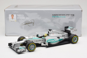 Mercedes W04 #9 N. Rosberg Mercedes AMG Petronas Showcar 2013 Minichamps 1:18 110130079 Metall — bild 7 av 7