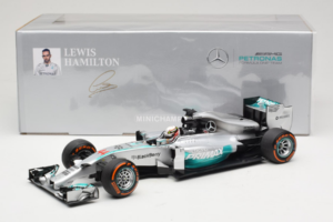Mercedes W05 #44 L. Hamilton Mercedes AMG Petronas Malaysian Grand Prix Winner 2014 Minichamps 1:18 110140144 Metall — bild 7 av 7