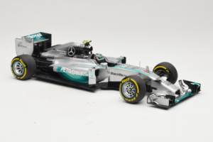 Mercedes W05 #6 N. Rosberg Mercedes AMG Petronas Abu Dhabi Grand Prix 2014 Minichamps 1:18 110140406 Metall — bild 4 av 7