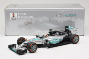 Mercedes W06 #44 L. Hamilton Mercedes AMG Petronas Japanese Grand Prix Winner 2015 Minichamps 1:18 110150344 Metall — bild 7 av 7