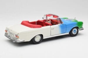 Mercedes 280SE W108 Tricolor Maisto 1:18 56014 Metall — bild 3 av 8
