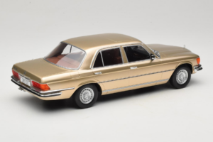 Mercedes W116 Metallic Beige MCG 1:18 MCG18550 Metall — bild 2 av 6