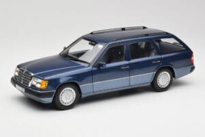 Mercedes 300D W124 T-Modell Nautical Blå Norev 1:18 183962 Metall