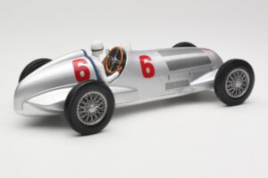 Mercedes W125 #6 Daimler-Benz AG R. Caracciola 2nd Place Eifel Race Nurburgring 1937 Minichamps 1:18 155373106 Metall — bild 2 av 6
