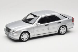 Mercedes C36 AMG W202 Silver Metallic Norev 1:18 183380 Metall