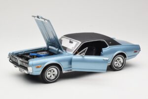 Mercury Cougar XR-7 Blå Sun Star 1:18 1562 Metall — bild 2 av 8