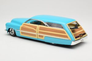 Mercury Merc Woodie Blå Hot Wheels 1:18 27806 Metall — bild 7 av 8