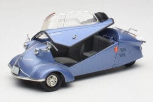 Messerschmitt KR201 Roadster Blå Revell 1:18 08966 Metall — bild 2 av 8