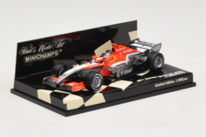 MF1 M16 #18 T. Monteiro MF1 Racing Showcar 2006 Minichamps 1:43 400060088 Metall — bild 2 av 5