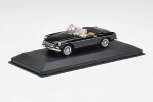 MGB Cabriolet Svart Minichamps 1:43 430131030 Metall — bild 2 av 4