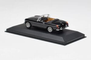 MGB Cabriolet Svart Minichamps 1:43 430131030 Metall — bild 3 av 4