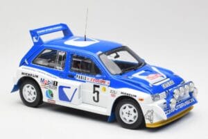 MG Metro 6R4 #5 T. Pond / R. Arthur Rally Monte Carlo 1986 Sun Star 1:18 5537 Metall — bild 6 av 8