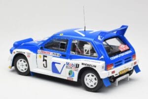 MG Metro 6R4 #5 T. Pond / R. Arthur Rally Monte Carlo 1986 Sun Star 1:18 5537 Metall — bild 7 av 8