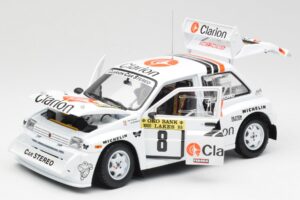 MG Metro 6R4 #8 P. Eklund / D. Whittock Rally Finland 1986 Sun Star 1:18 5536 Metall — bild 2 av 8