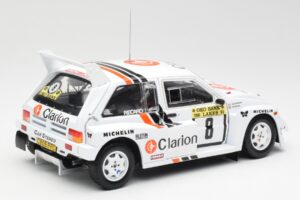 MG Metro 6R4 #8 P. Eklund / D. Whittock Rally Finland 1986 Sun Star 1:18 5536 Metall — bild 3 av 8