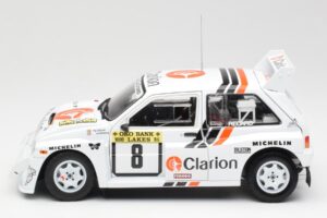 MG Metro 6R4 #8 P. Eklund / D. Whittock Rally Finland 1986 Sun Star 1:18 5536 Metall — bild 4 av 8