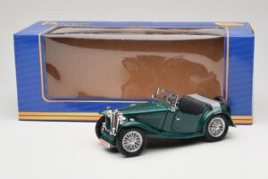 MG TC Midget Grön American Mint 1:18 3048191 Metall — bild 8 av 8