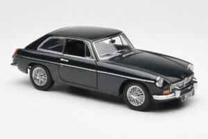 MGB GT Mk2 Coupe Racing Grön AUTOart 1:18 76602 Metall — bild 6 av 8