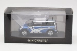 Mini Clubman R55 Cooper S Blue Metallic Onitsuka Tiger Minichamps 1:43 403138676 Metall — bild 4 av 4