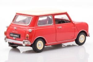 Mini Cooper 1275 S Röd Kyosho 1:18 8840 Metall — bild 3 av 8