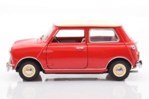 Mini Cooper 1275 S Röd Kyosho 1:18 8840 Metall — bild 4 av 8