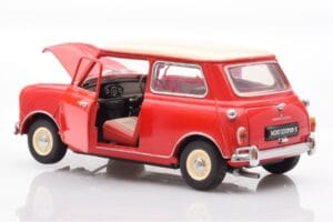 Mini Cooper 1275 S Röd Kyosho 1:18 8840 Metall — bild 5 av 8