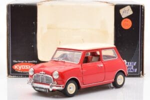 Mini Cooper 1275 S Röd Kyosho 1:18 8840 Metall — bild 8 av 8