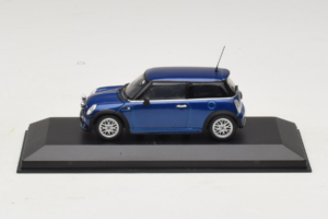Mini Cooper One R50 Aero Blå Minichamps 1:43 431138270 Metall