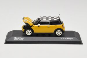 MINI One R50 Gul Minichamps 1:43 431138104 Metall — bild 2 av 5