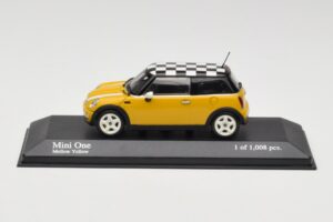 MINI One R50 Gul Minichamps 1:43 431138104 Metall