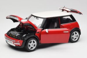 Mini Cooper R50 Röd Maisto 1:18 31619 Metall — bild 8 av 8
