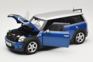 Mini Cooper S Clubman R55 Blå & Silver Kyosho 1:18 80430421048 Metall — bild 2 av 8