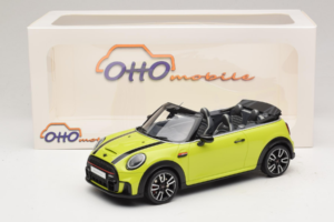 Mini JCW Cabrio F57 Zesty Yellow C5H Otto 1:18 OT1303 Resin — bild 6 av 6