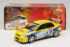 Mitsubishi Lancer EVO VII Fast & Furious Tokyo Drift Joyride 1:18 53607B Metall — bild 6 av 6