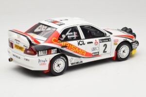 Mitsubishi Carisma GT Group N2 R. Burns / R. Reid RAC Rally 1997 Vit Otto 1:18 OT1192 Resin — bild 2 av 6