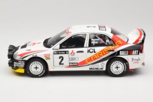 Mitsubishi Carisma GT Group N2 R. Burns / R. Reid RAC Rally 1997 Vit Otto 1:18 OT1192 Resin — bild 3 av 6