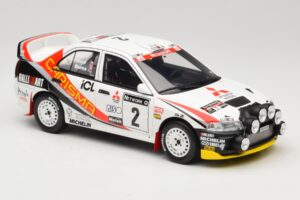 Mitsubishi Carisma GT Group N2 R. Burns / R. Reid RAC Rally 1997 Vit Otto 1:18 OT1192 Resin — bild 4 av 6